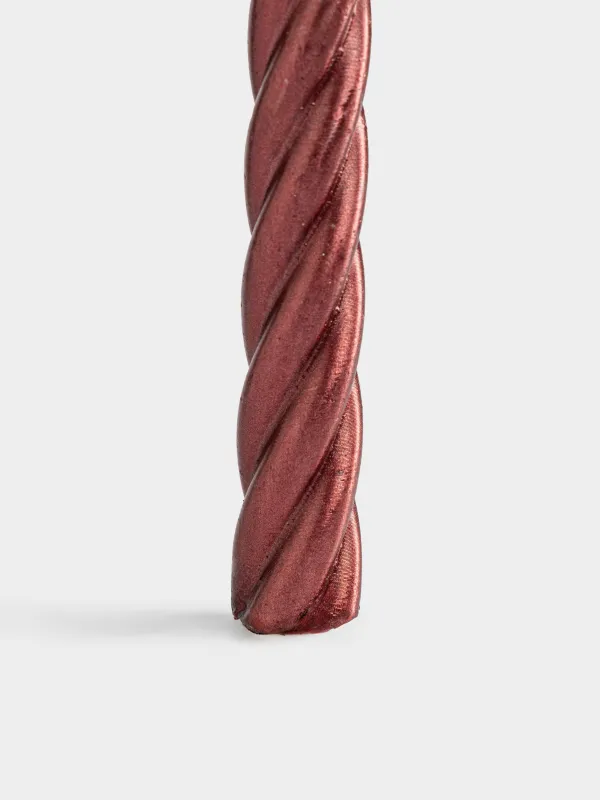 Свеча, 20 см, тонкая, Спираль, Spiral shape, image-1