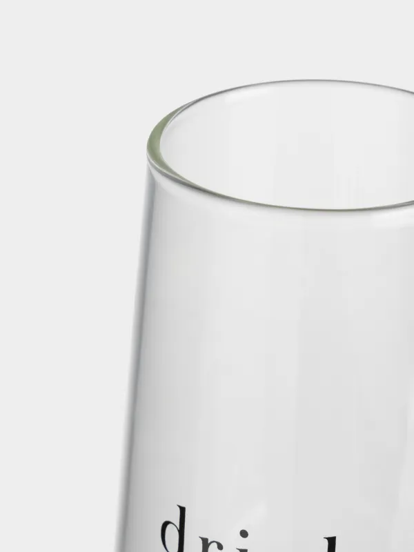 Стакан, 15 см, 500 мл, стекло Б, Clear font, image-2