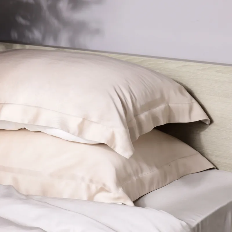 Наволочка, 50х70 см, 2 шт, тенсель 300 ТС, молочная, Tencel, image-1