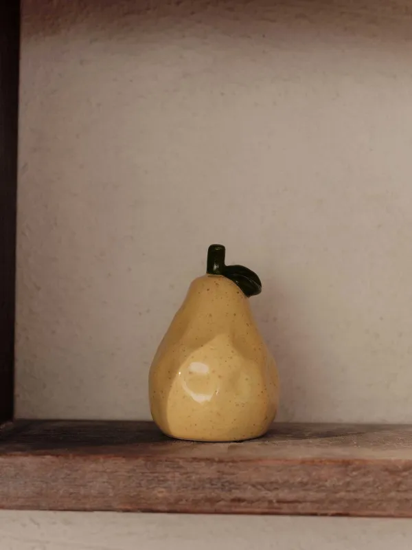 Емкость для соли или перца, 8 см, Груша, Crumple fruits, image-4