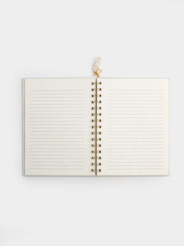 Блокнот, 16х20 см, 70 листов, на кольцах, Stationery gold, image-5