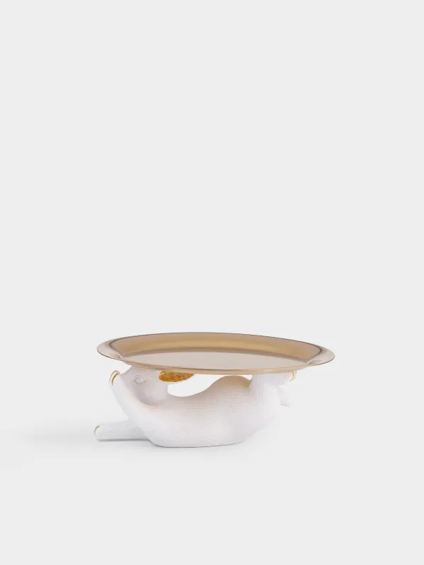 Блюдо декоративное, 18х10 см, Кролик, Rustic Easter, image-0