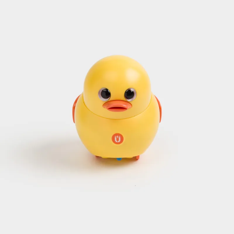 Игрушка развивающая, магнитная, 10 см, пластик, желтая, Утенок, Duck yellow, image-1