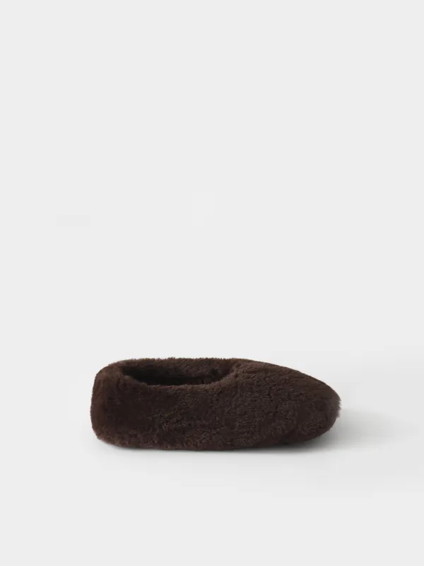 Тапочки-носки из искусственного меха Cozy plush, image-0