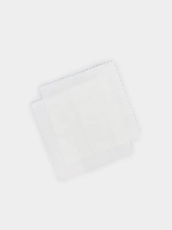 Тряпка для кухни, 22х22 см, 12 шт, микрофибра, белая, Clean, image-4