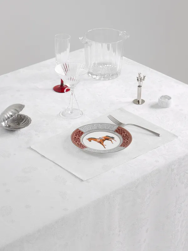 Салфетка под приборы, 30х45 см, из жаккарда, Хвойные ветви, Coniferous, image-5