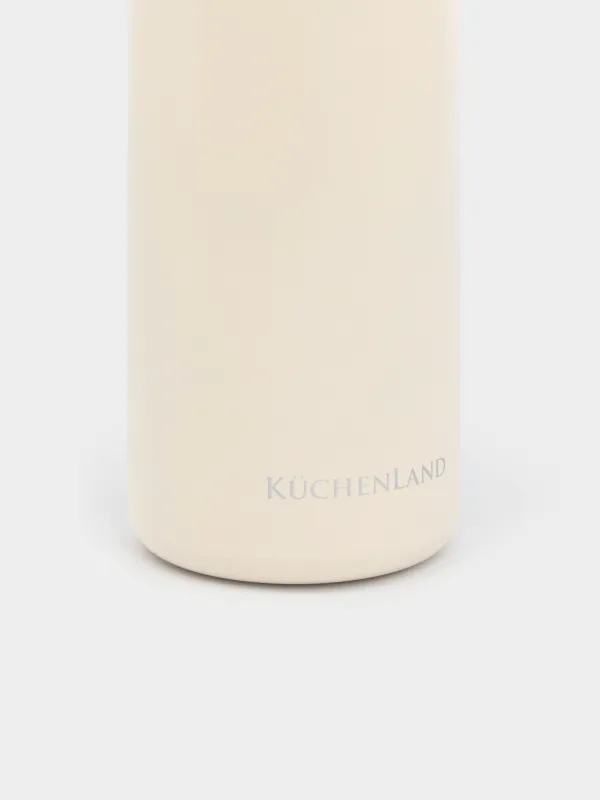 Термокружка, 300 мл, с термометром, сталь/пластик, бежевая, Celsius, image-5