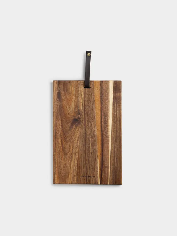 Доска разделочная, 30х20 см, с крючком, Noble tree, image-0