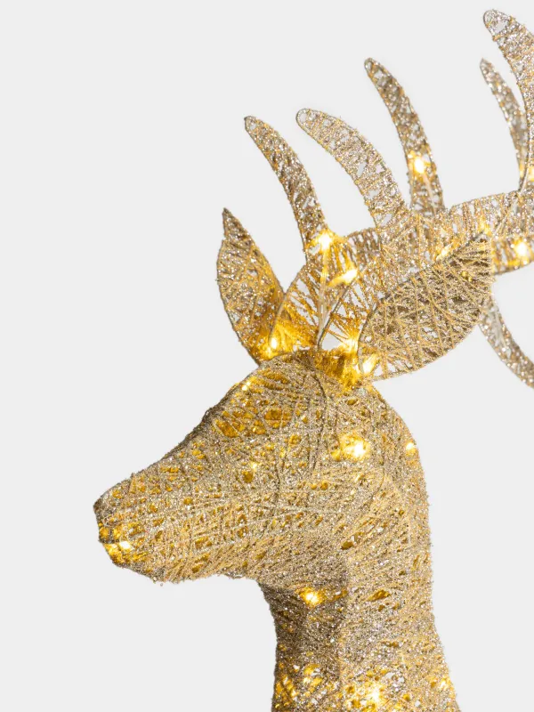 Изделие декоративное, 110х195 см, Олень, Deer sparks, image-2