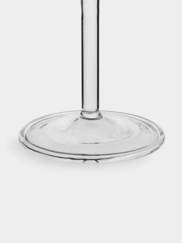 Подсвечник, 21 см, для одной свечи, на ножке, стекло, Clear, image-2