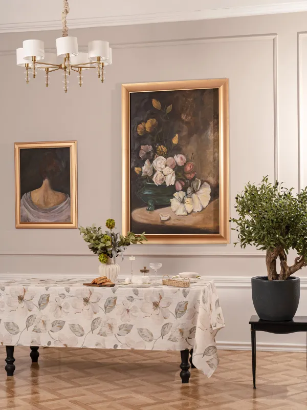 Скатерть, 170х250 см, Цветы, Flowery flax, image-9