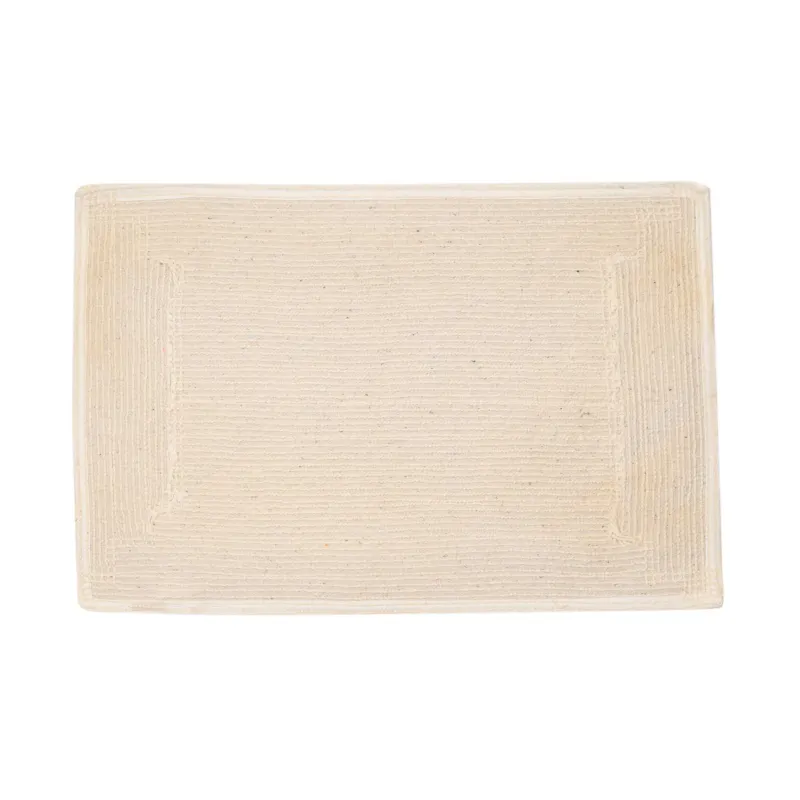 Коврик для ванной комнаты, 40x60/50x80 см, 2 шт, противоскользящий, хлопок, молочный, Metric, image-4