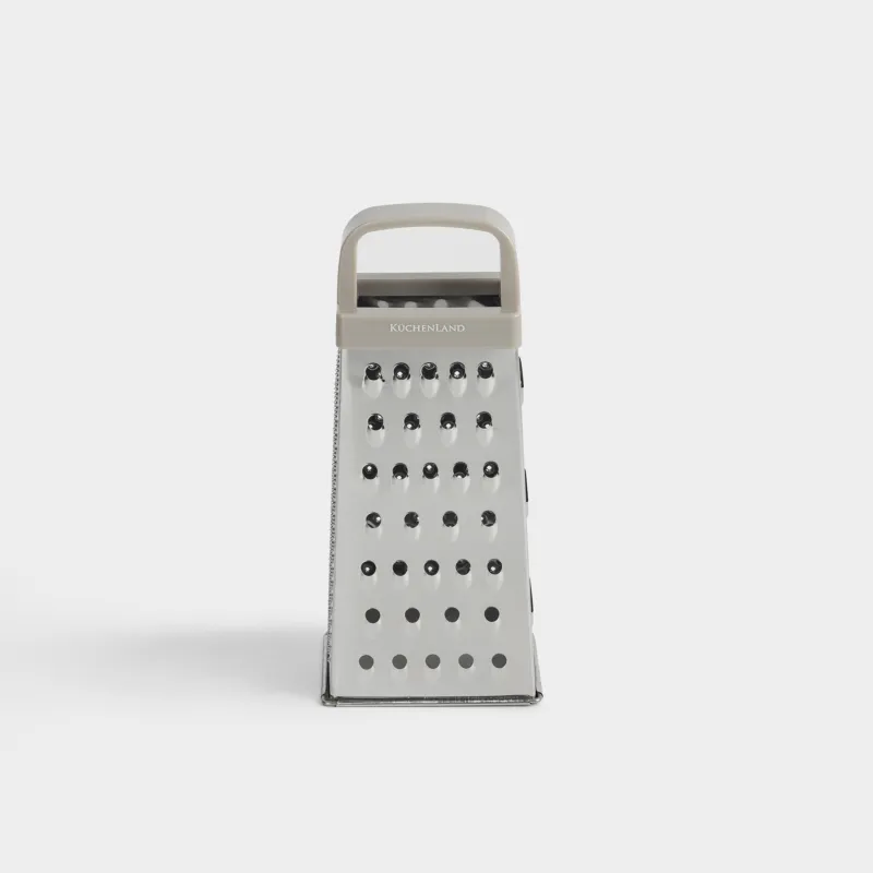 Терка, 21 см, четырехгранная, сталь/пластик, серая, Assist