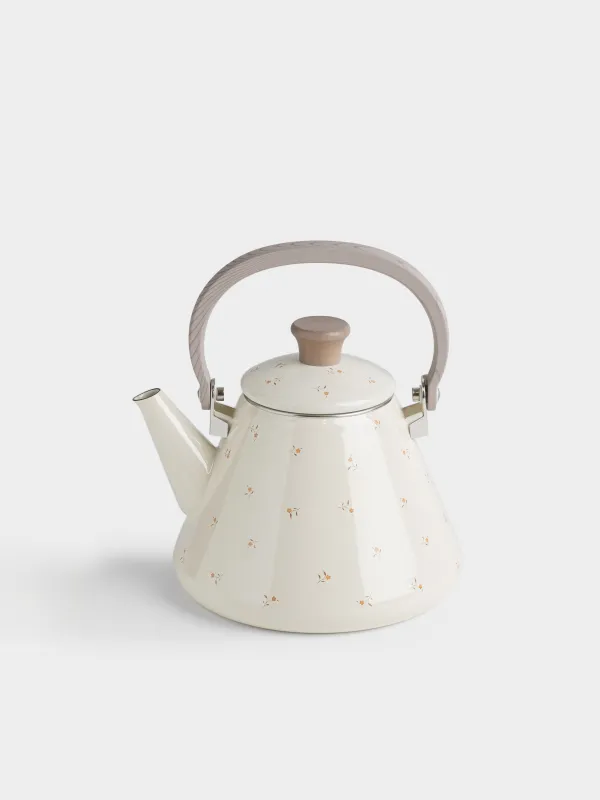 Чайник, 2,2 л, Цветы, Enamel florets, image-0