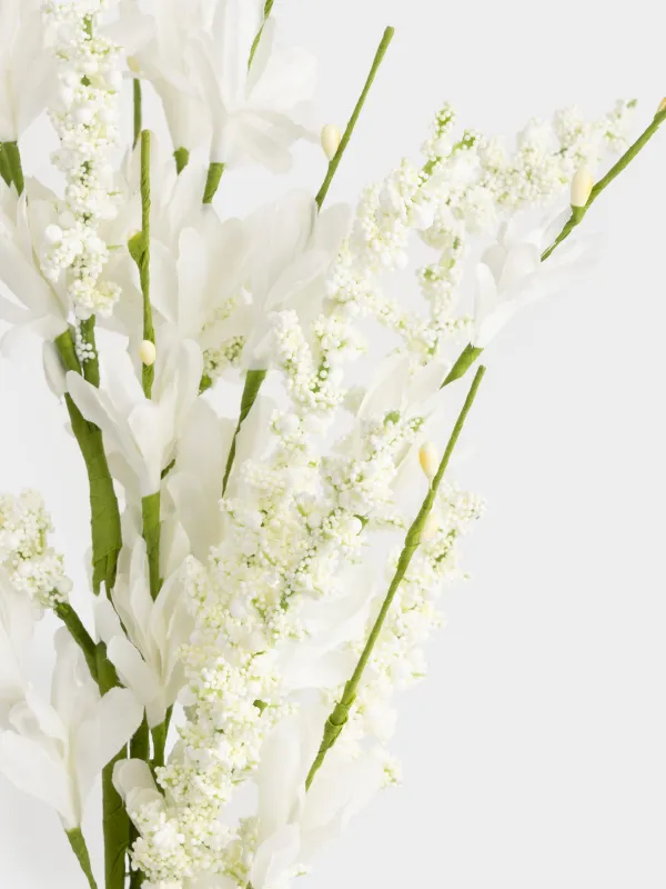 Ветка декоративная, 84 см, Белые гладиолусы, Flower garden, image-2