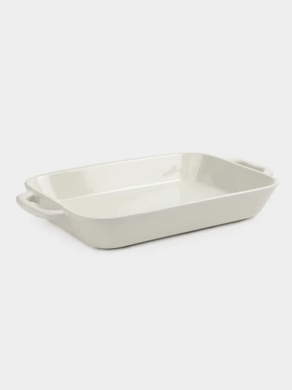 Форма для запекания, 34х24 см, керамика, прямоугольная, молочная, Cakes ivory, image-5
