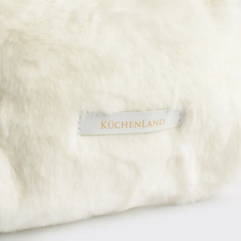 Косметичка, 19х21 см, с ручкой, Beauty plush, image-1