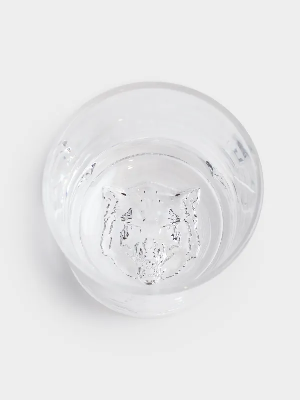 Стакан для виски, 9 см, 300 мл, стекло, Волк, Elements, image-2