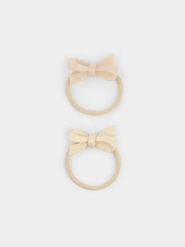 Набор резинок для волос, розовый/молочный, Gracile, image-0