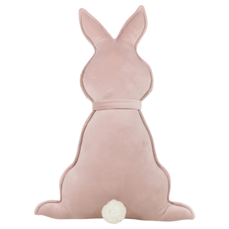 Подушка декоративная, 54 см, спандекс, лиловая, Заяц, Rabbit, image-0