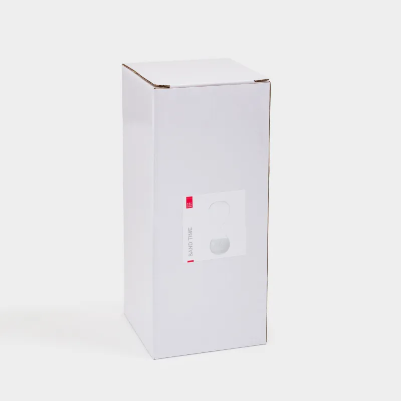 Часы песочные, 20 см, 15 секунд, с кристаллами внутри, стекло, Sand time, image-3