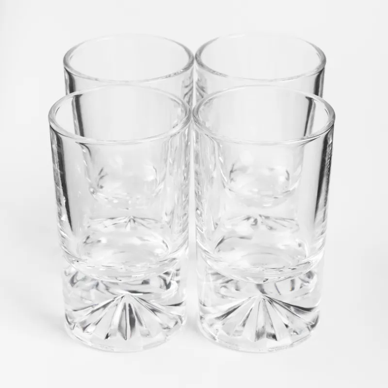 Стопка для водки, 50 мл, 4 шт, стекло, Acme, image-1
