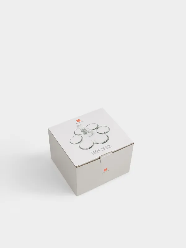 Блюдо пасхальное, 18 см, 6 отделений, Кролик, Clear figure, image-5