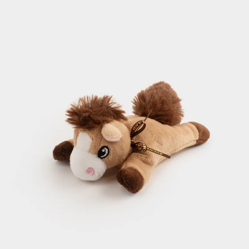 Магнит, 13 см, мягкий, полиэстер, бежевый, Лошадь, Horse cute