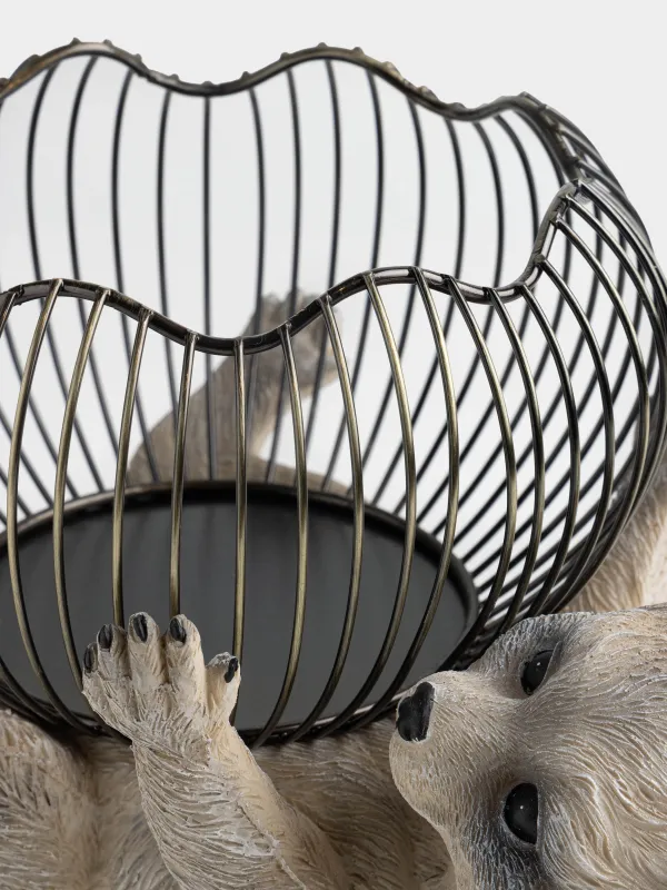 Корзина для фруктов, 29х20х20 см, Енот, Raccoon, image-3