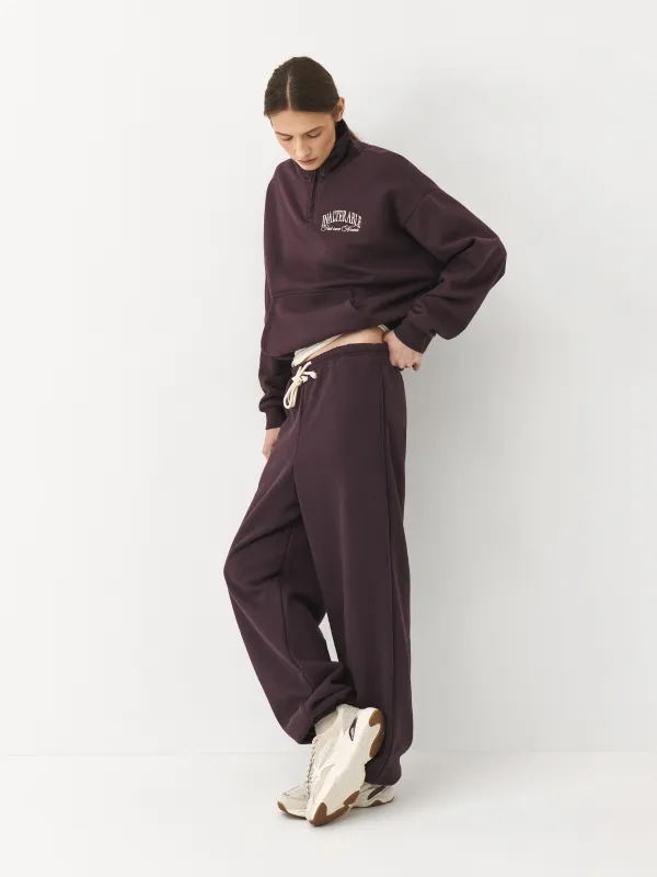 Брюки женские, бордовые, Leonie, image-3