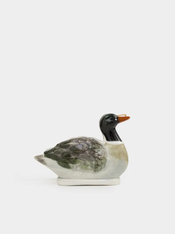 Салфетница, 15 см, с отделением для зубочисток, керамика D, Утки и утенок, Duck, image-4
