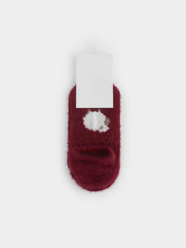 Носки с вышивкой Овечка, Hotty Fuzz, image-5