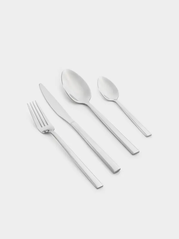 Столовые приборы, 6 перс, 24 пр, сталь, Rome, image-1