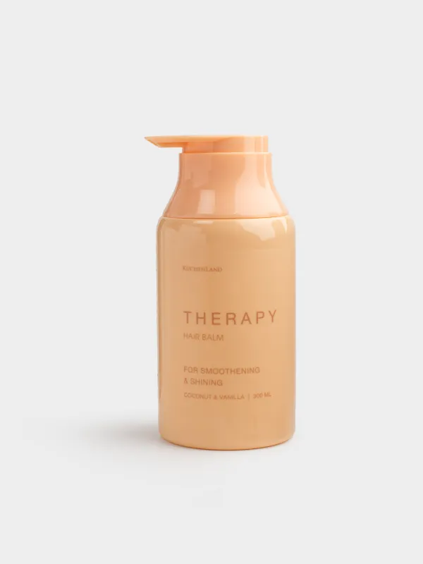 Бальзам ополаскиватель, 500 мл, для мягкости и блеска волос, Кокос/Ваниль, Therapy, image-0