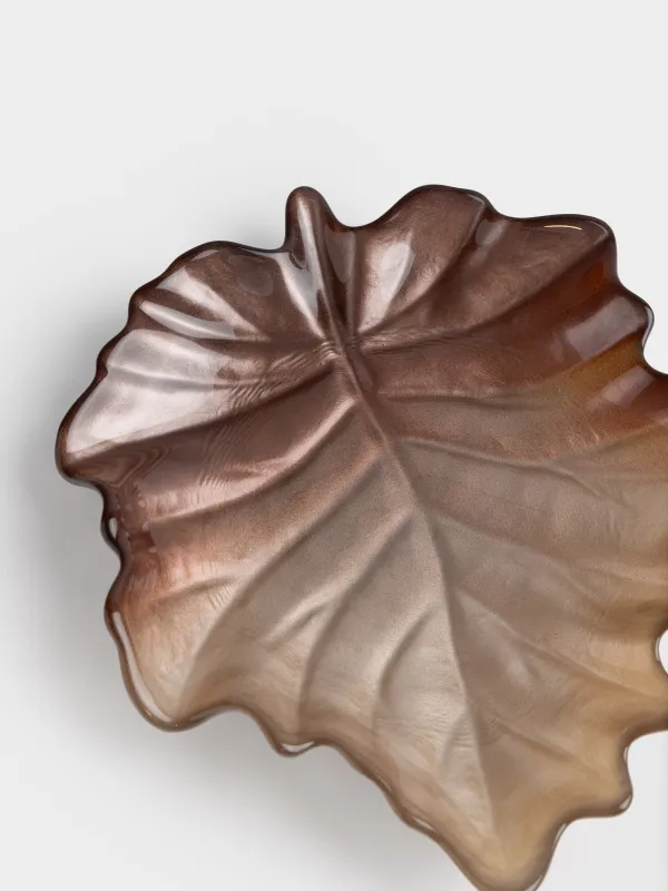 Блюдо, 22х19x4 см, Лист, Leaves, image-1