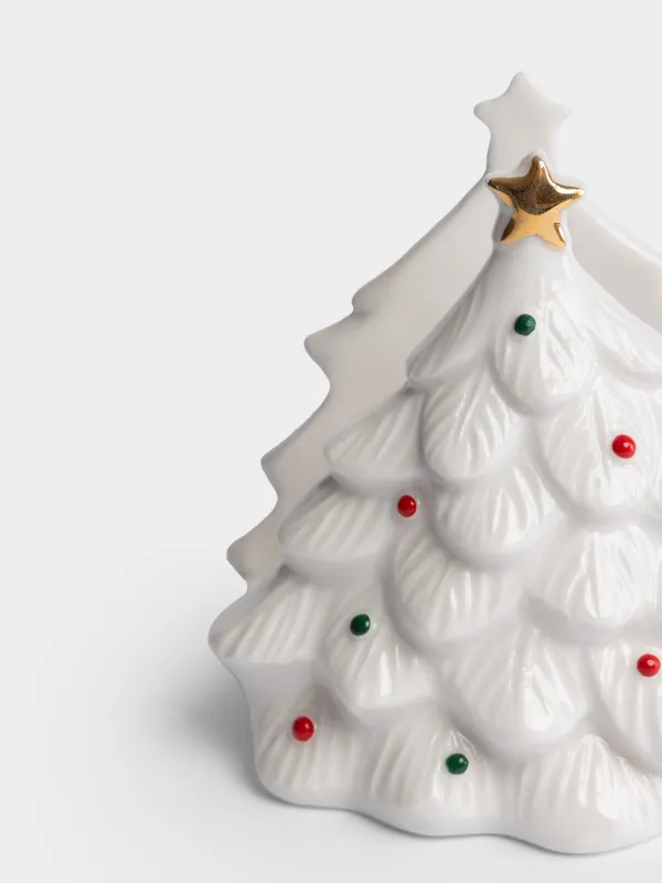 Салфетница, 10 см, Ель, Christmas ivory, image-2