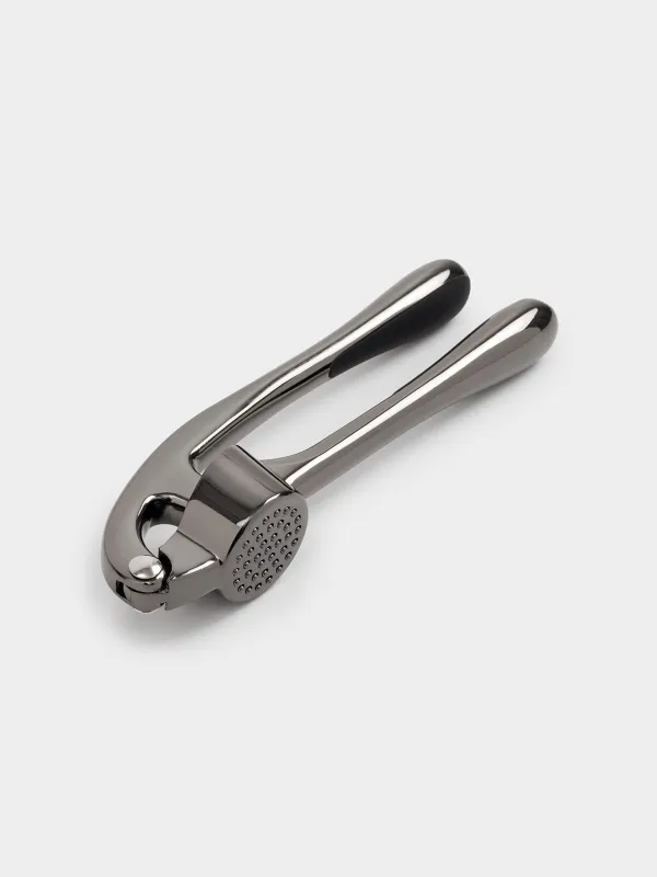 Пресс для чеснока, 17 см, металл/пластик, темно-серый, Titanium, image-1