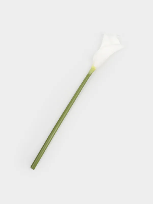 Цветок искусственный, 45 см, Белая калла, Flower garden, image-2