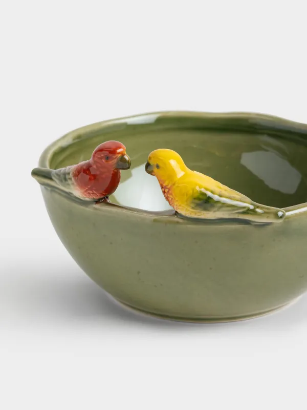 Салатник, 15х6 см, Попугаи, Tropical bird, image-2