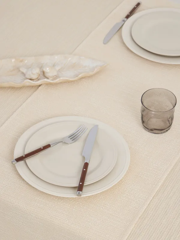 Дорожка настольная, 40х160 см, из хлопока, Рогожка, Gunny lurex, image-4