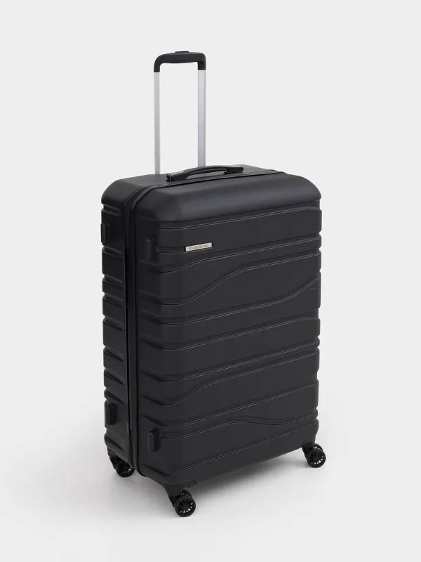 Чемодан L, 52х29х77 см, 4,2 кг, с замком, Travel comfort, image-0