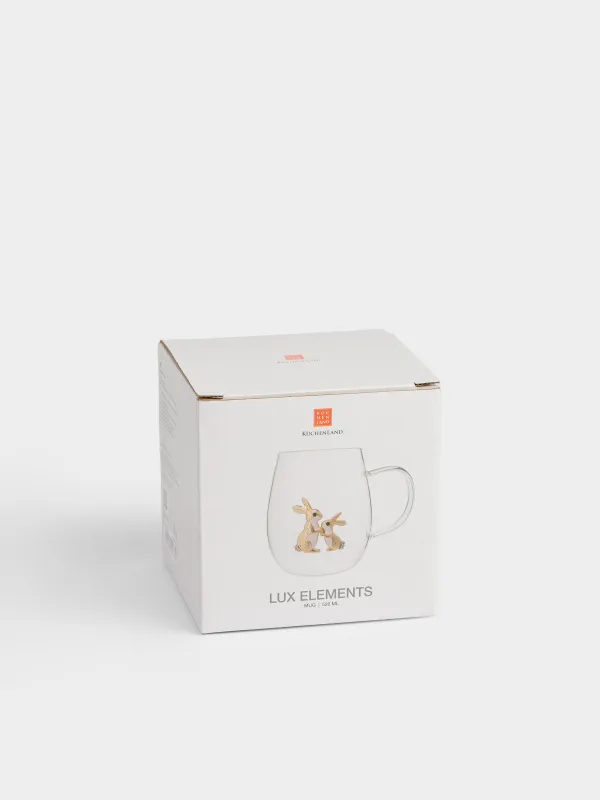 Кружка, 520 мл, Кролики, Lux elements, image-5
