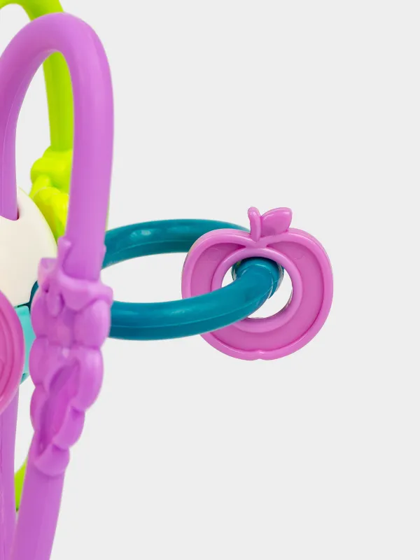 Игрушка-прорезыватель, 11х10 см, силикон/пластик, Kiddy, image-2