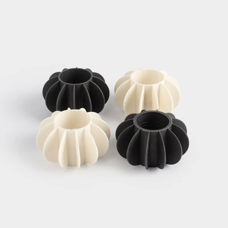 Шарик для стирки, 6 см, 4 шт, резина, белый/серый, Колесо, Washing ball