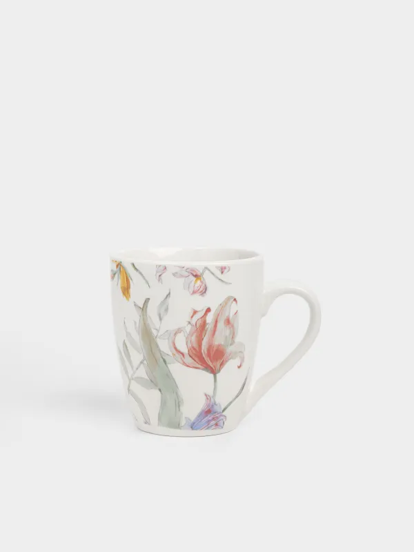Кружка, 350 мл, 2 шт, Пастельные цветы, Pastel flora, image-2