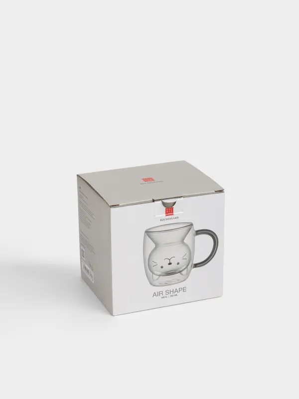 Кружка, 260 мл, Кошка перевернутая, Air shape, image-5