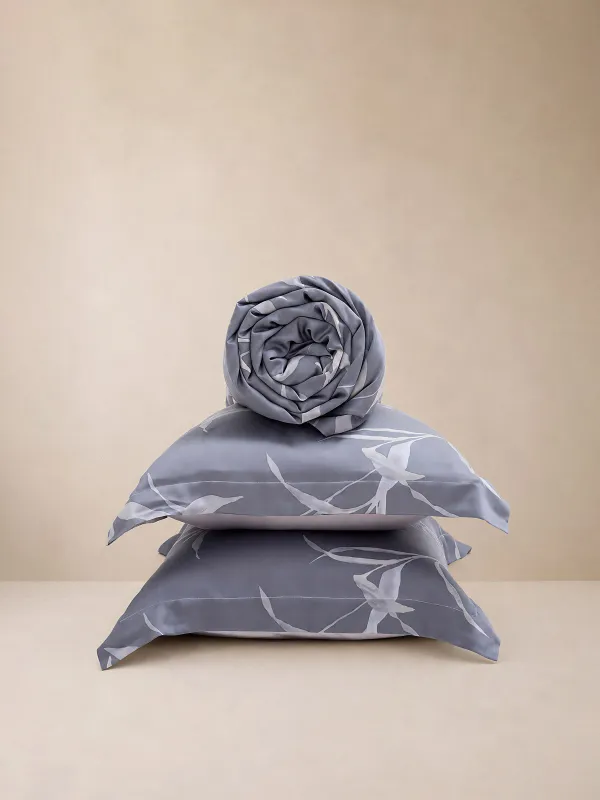 Постельное белье, евро, тенсель, Листья, Tencel, image-4