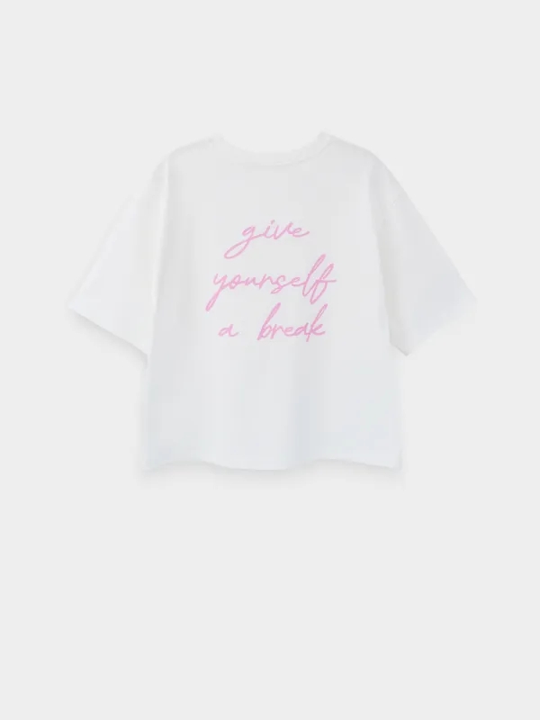 Футболка женская, Give yourself a break, Lorella, image-8