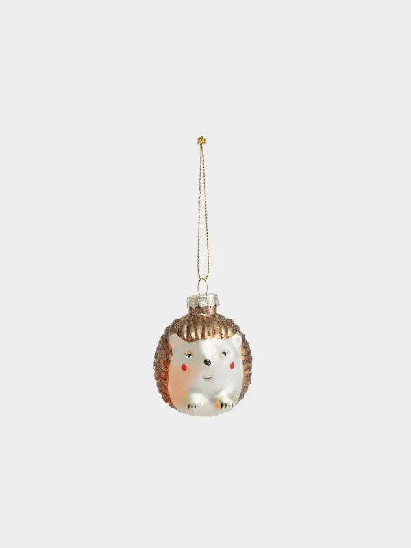 Игрушка елочная, 5 см, Ежик, Figure christmas, image-0