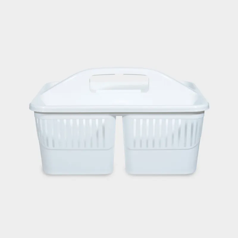 Органайзер для моющих средств, 23х30 см, переносной, пластик, белый, Compact